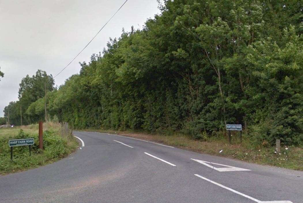 Harp Farm Road, Boxley due to be closed. Picture: Google