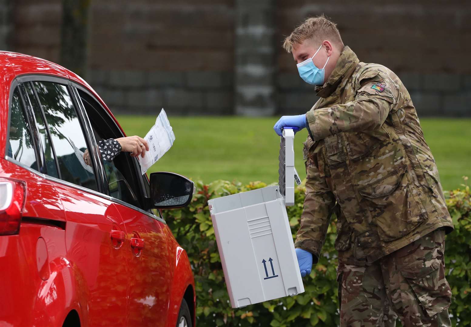 Sunday’s figure marks the highest daily number of cases since May (Andrew Milligan/PA)