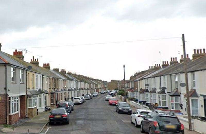 Police seized cannabis plants from a house in Nash Court Gardens, Margate. Picture: Google