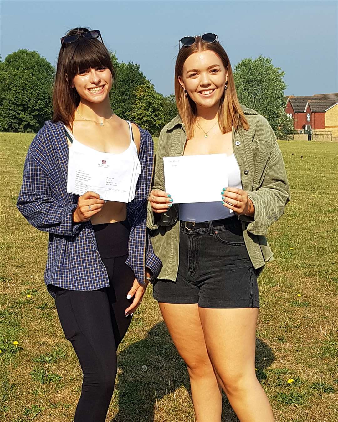 Maisy Fuggle, 18, and Ellen Whysall, 17, Hillview School for Girls, Tonbridge