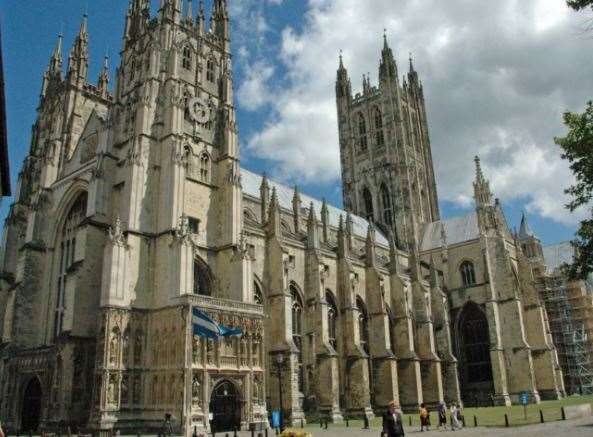 Canterbury Cathedral forms part of a World Heritage Site