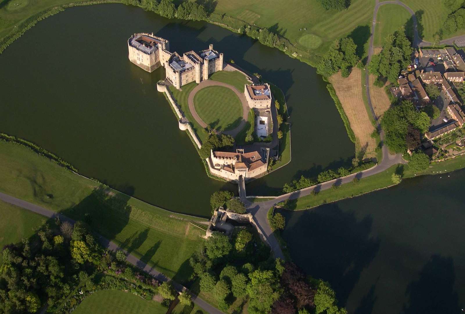 Leeds Castle near Maidstone is one of the historic sites he has photographed. Picture: Geoff Hall