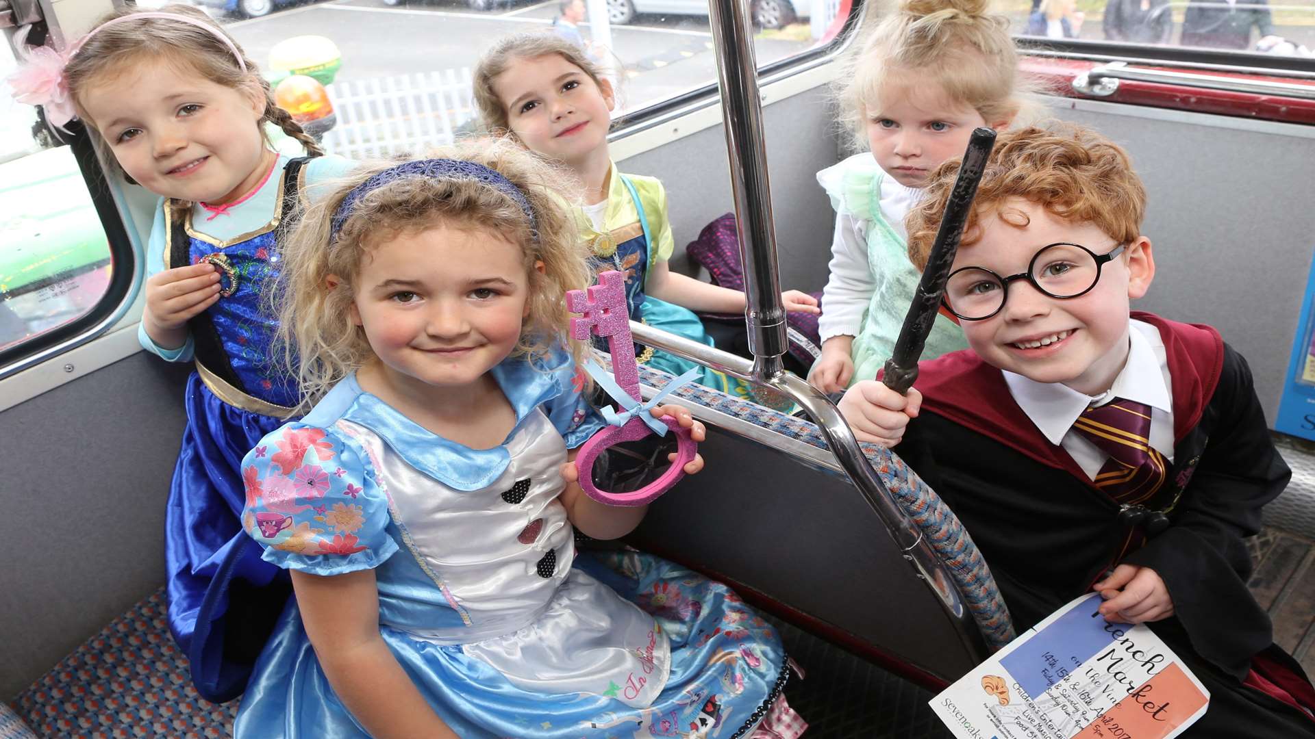 Year one pupils from Meopham Community School. Picture: John Westhrop