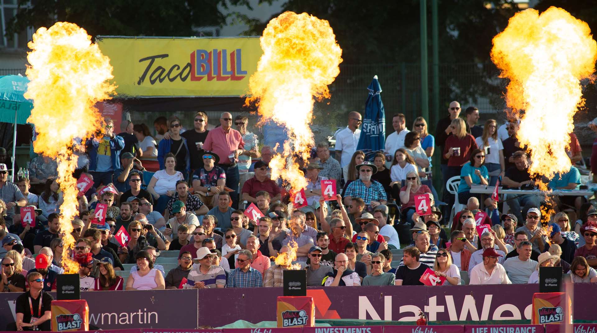 The usually packed T20 crowds will be a key ingredient missing from this year's competition. Picture: Ady Kerry