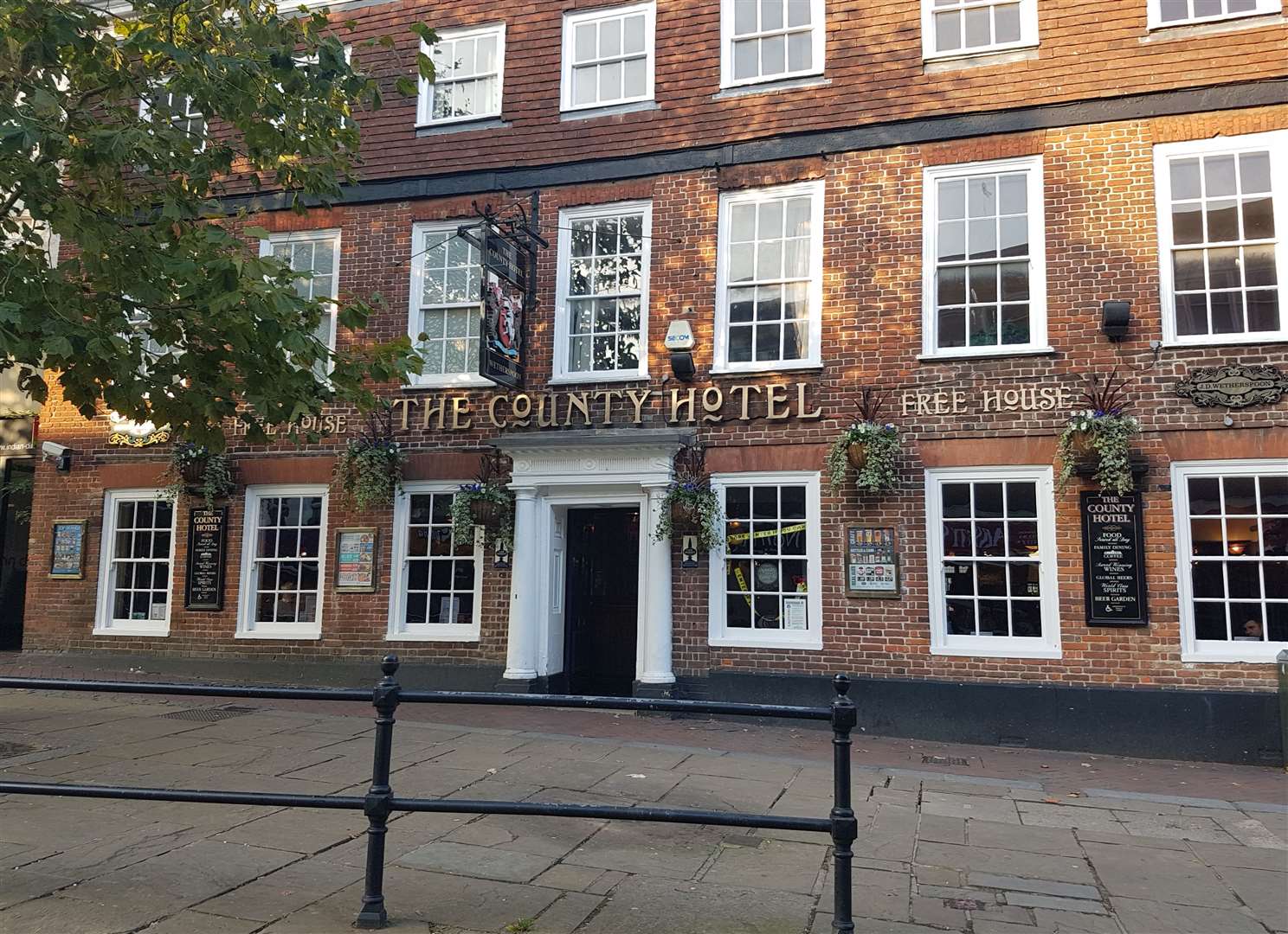 The County Hotel on Ashford High Street