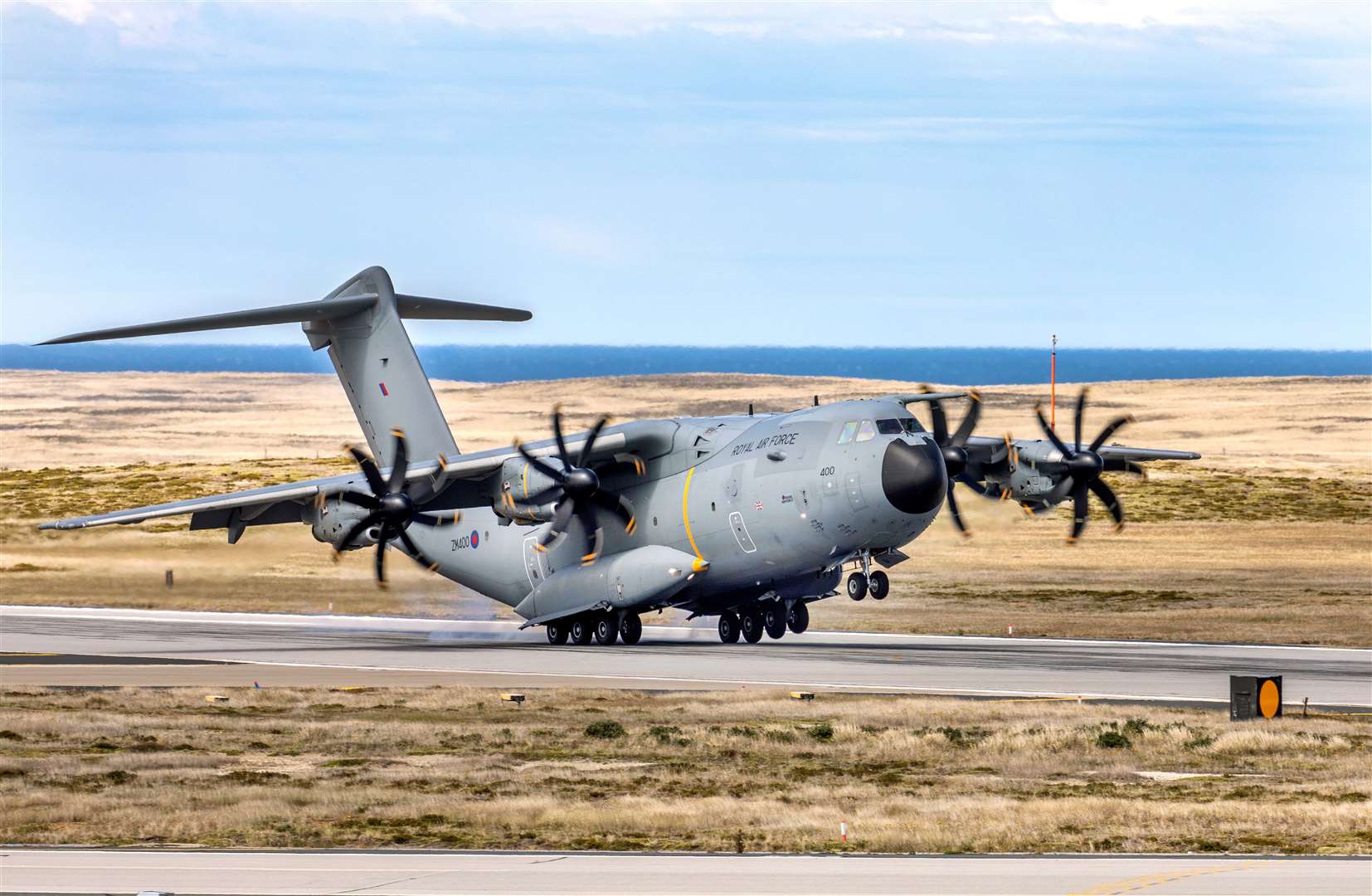 The A400M transport aircraft is capable of carrying up to 37 tonnes of cargo (UK MOD Crown Copyright/PA)