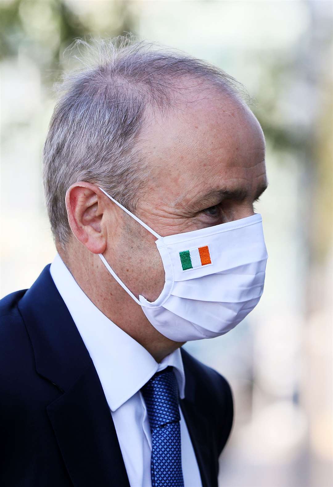 Micheal Martin put Ireland on a second lockdown (Brian Lawless/PA)