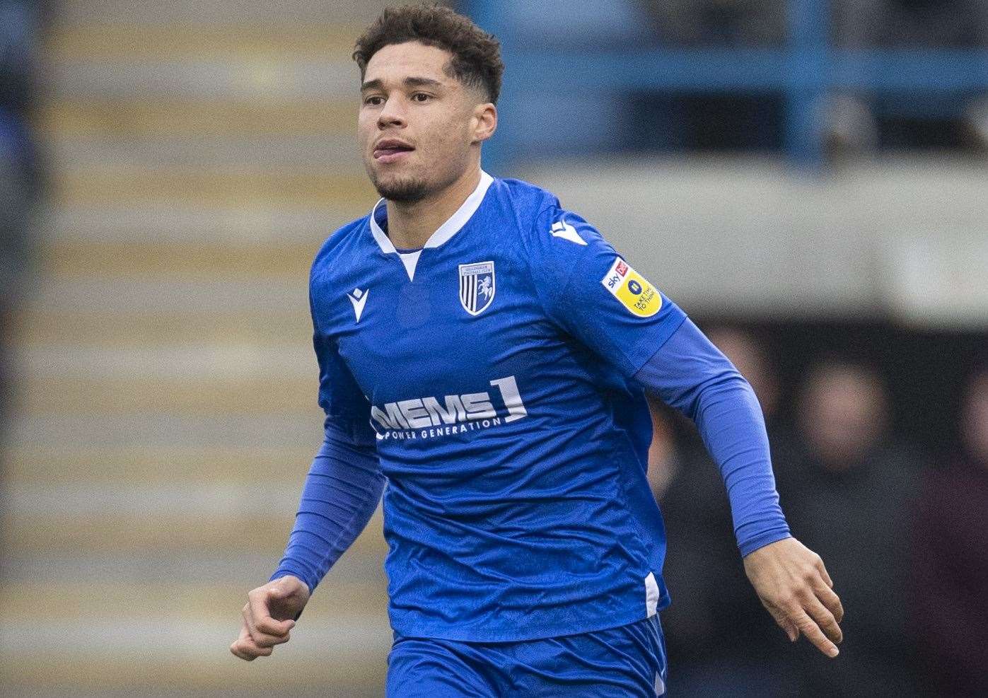 Lewis Walker came off the bench for Gillingham