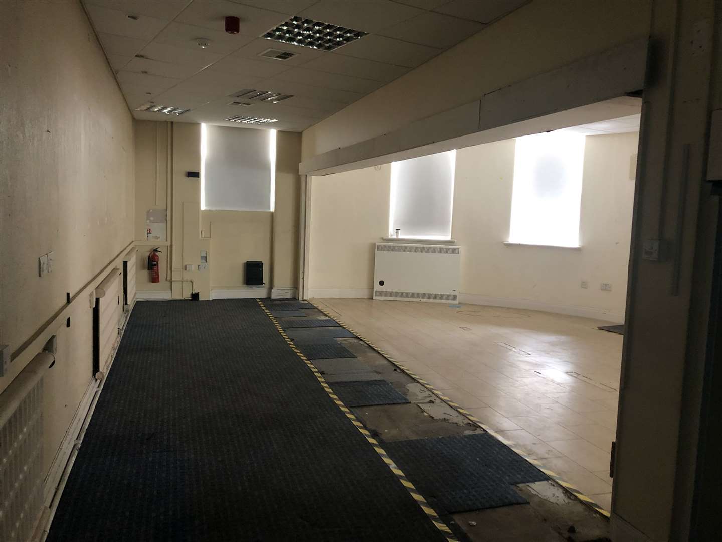 The planned bar area inside the former Barclays in Rainham High Street