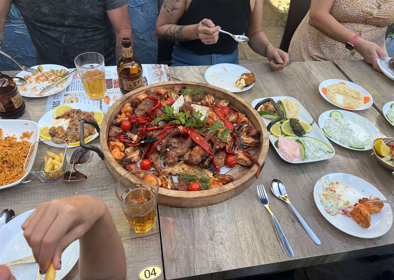 Secret Garden in Herne Bay serves traditional Turkish and Mediterranean food. Photo: Abdulkadir Rencber