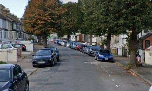 Police were called to Copenhagen Road, Gillingham. Picture: Google Maps