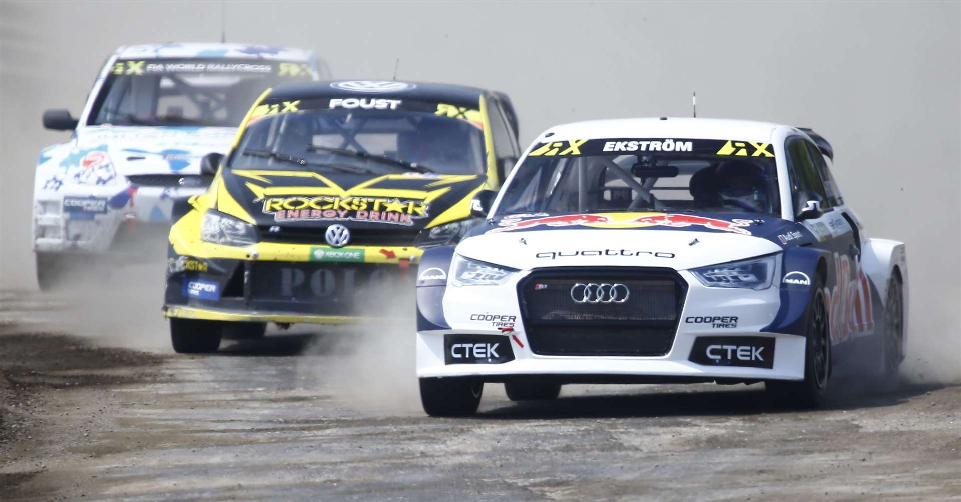 Past action from the FIA World Rallycross round at Lydden Picture: Matt Bristow