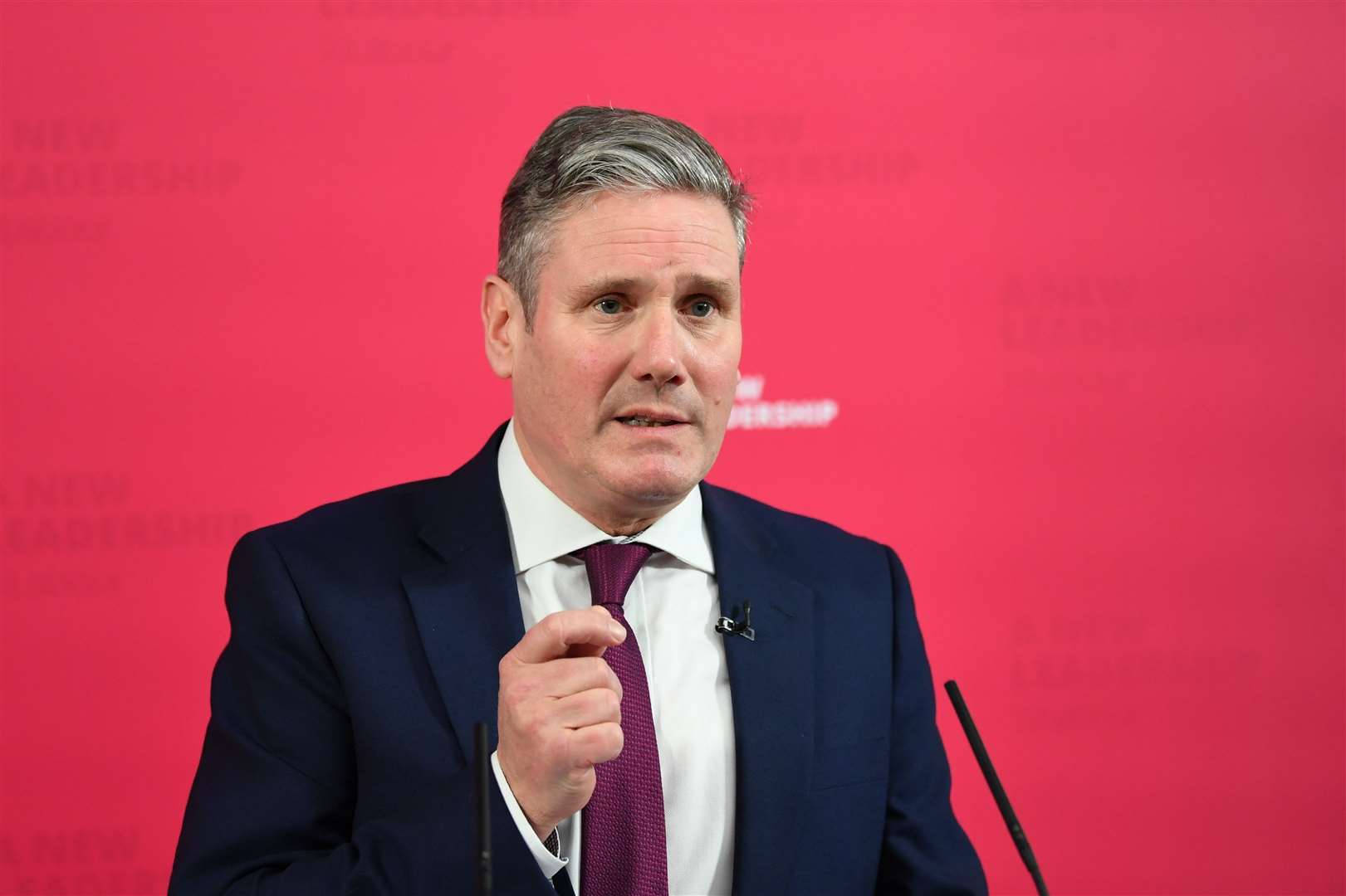 Sir Keir Starmer has said new measures are needed to bring the virus under control (Stefan Rousseau/PA)