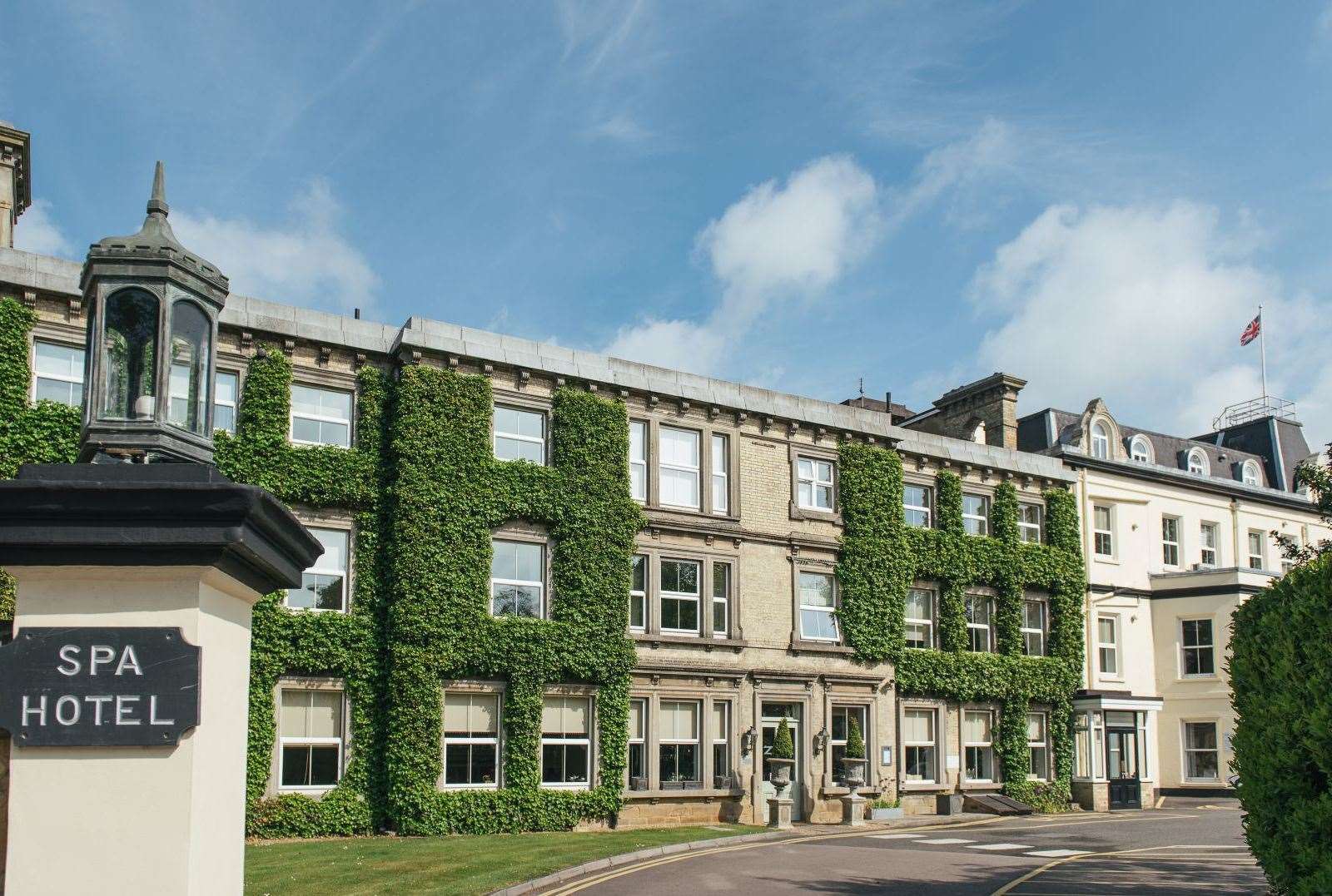 The Spa Hotel in Tunbridge Wells - where disappointed Italian fans arrived too late