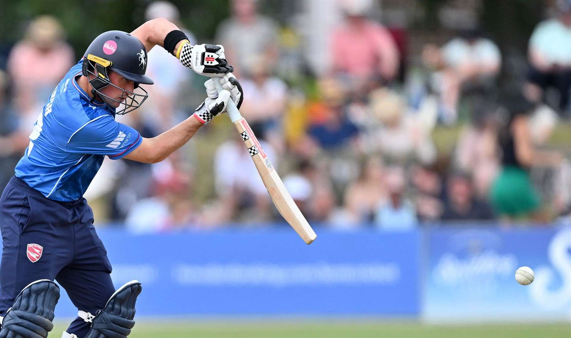 Wicketkeeper-batsman Harry Finch in Metro Bank One-Day Cup action at Beckenham against Middlesex this month. Picture: Keith Gillard