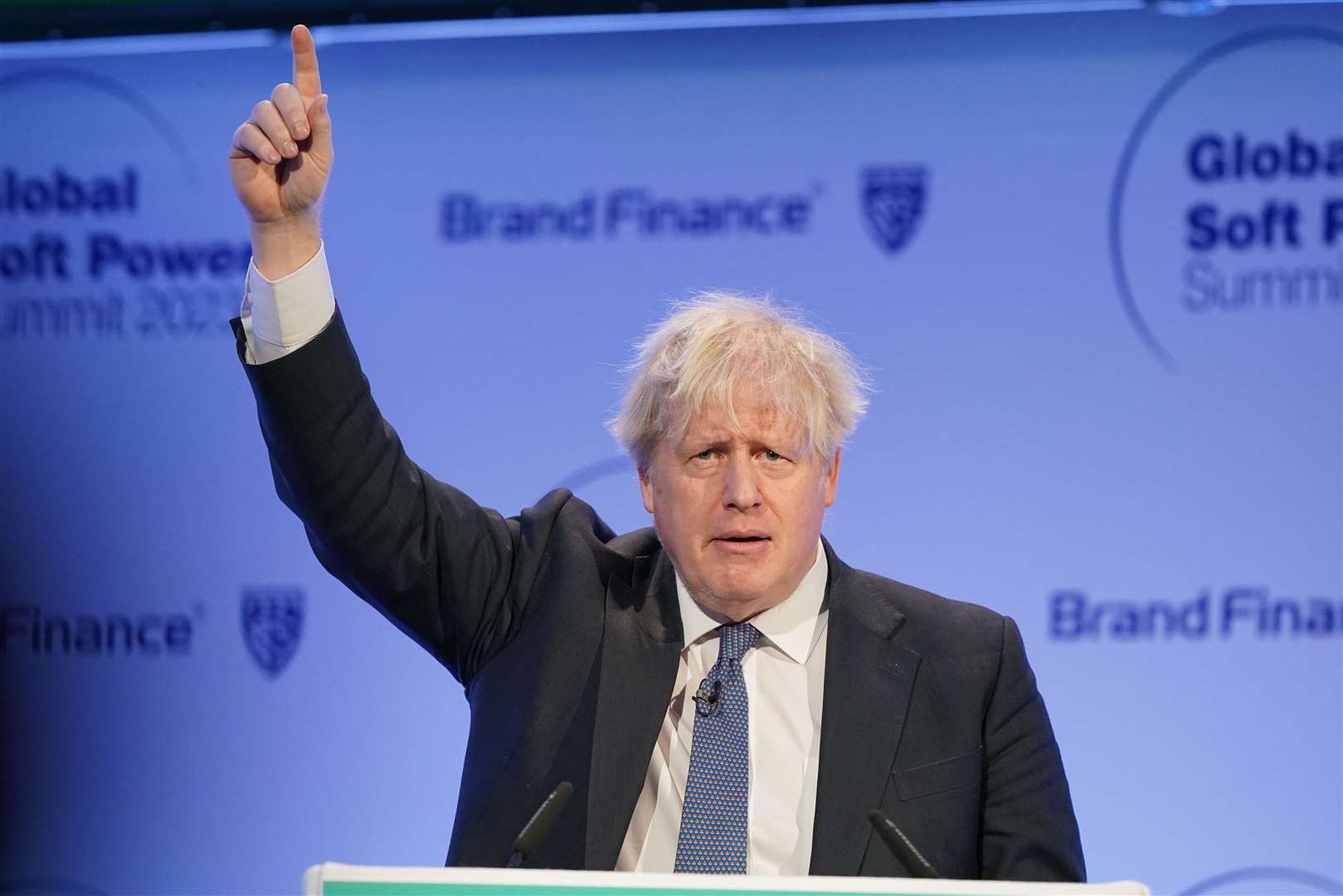 Mr Johnson sought to play down the prospect of a return to top-level politics (Jonathan Brady/PA)