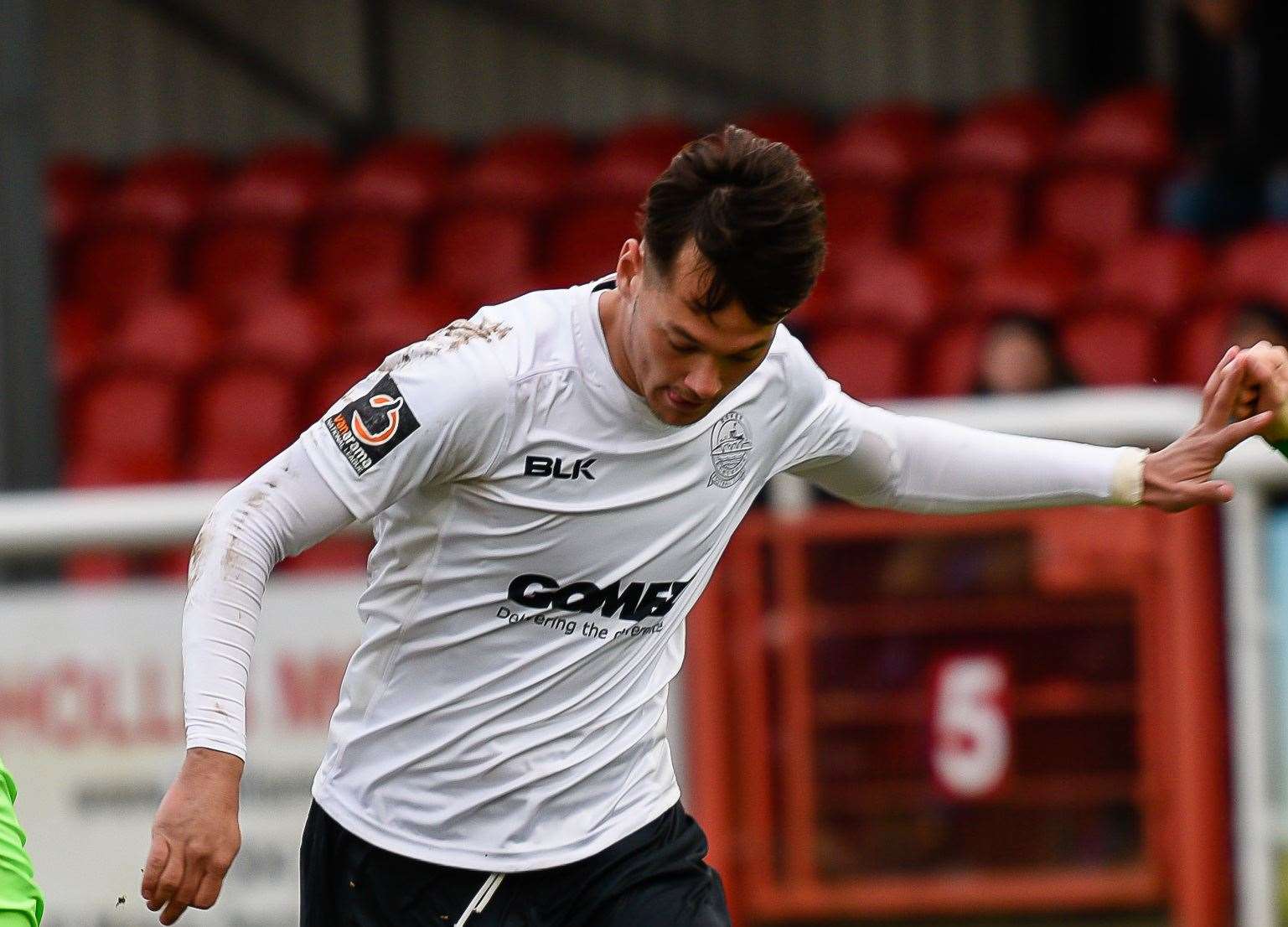 Dover forward, Alfie Pavey. Alan Langley. (7822416)