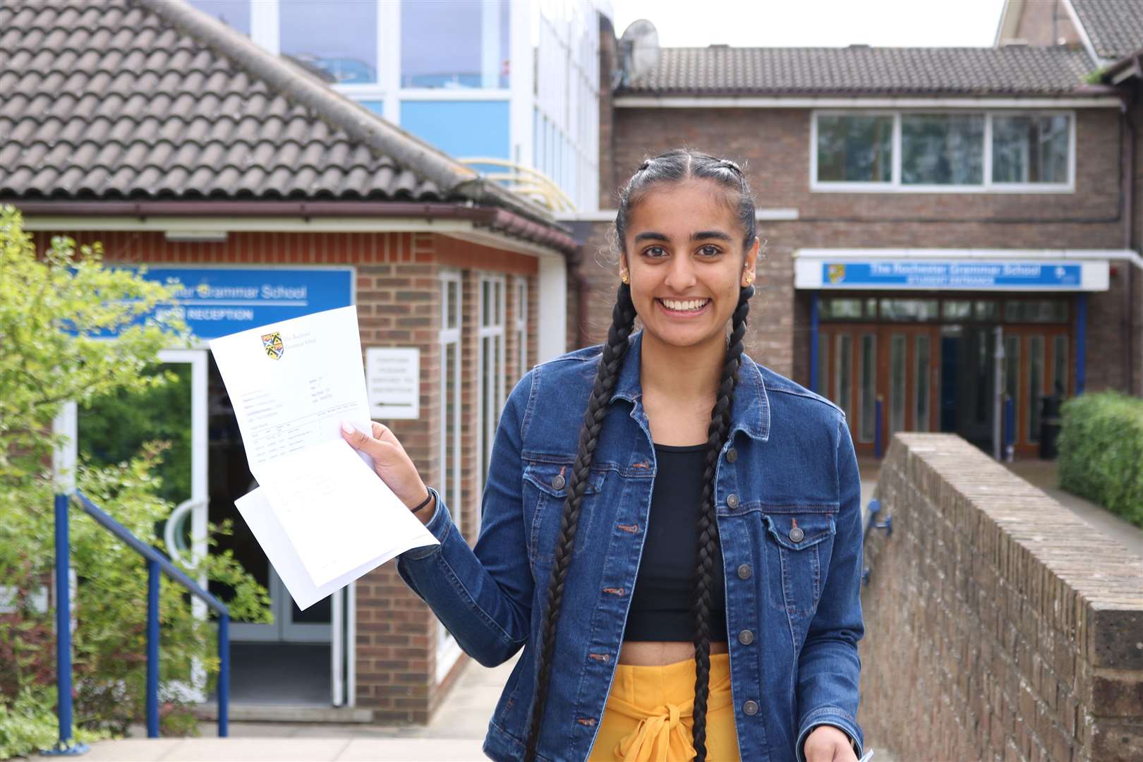 Rochester Grammar School GCSE pupil Naveen Kaur