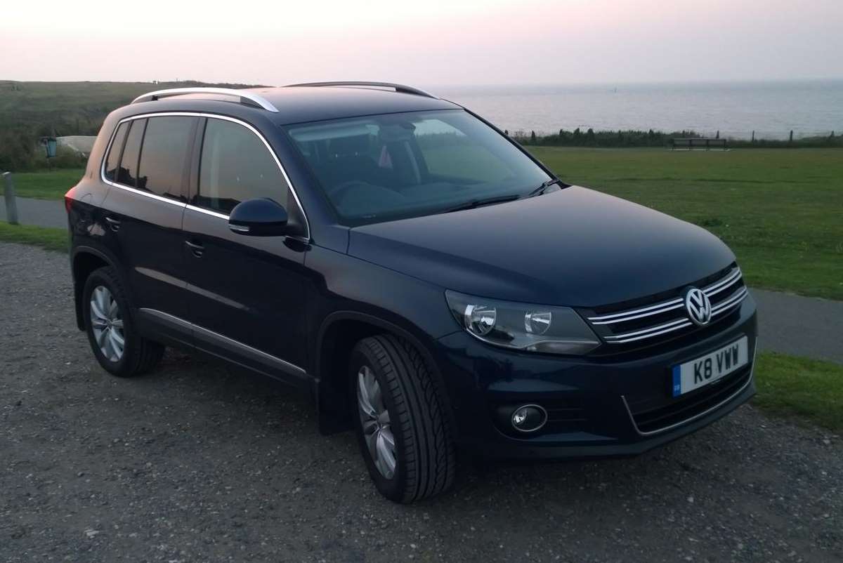 The Tiguan sports a familiar face