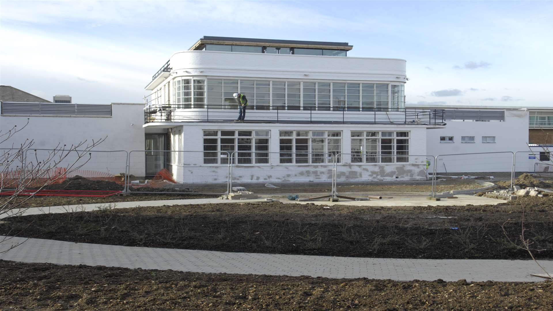 The old control tower before it was redeveloped. Picture: Martin Apps