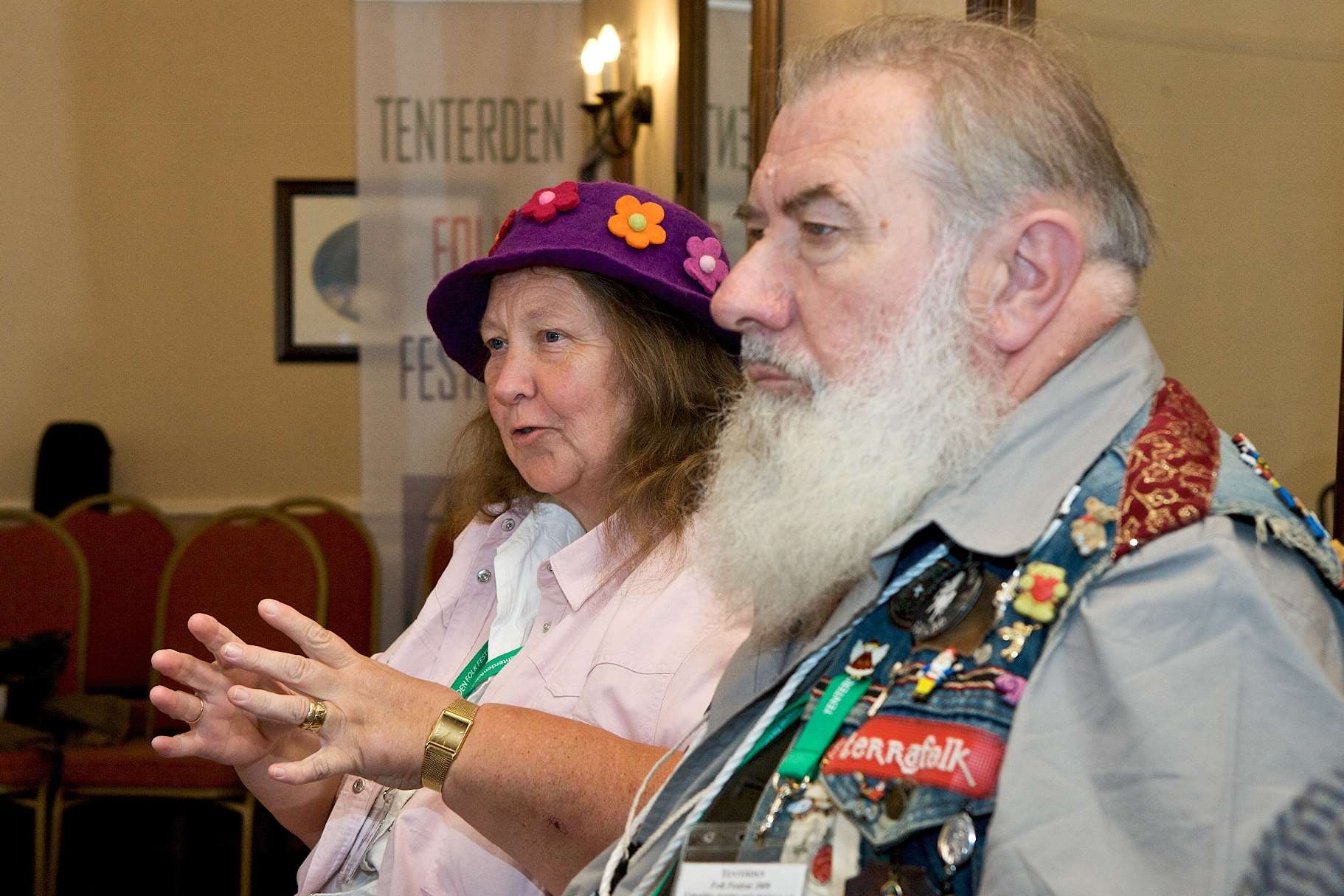 Kathy and Bob were dedicated to Kent's folk scene. Picture courtesy of Tenterden Folk Festival