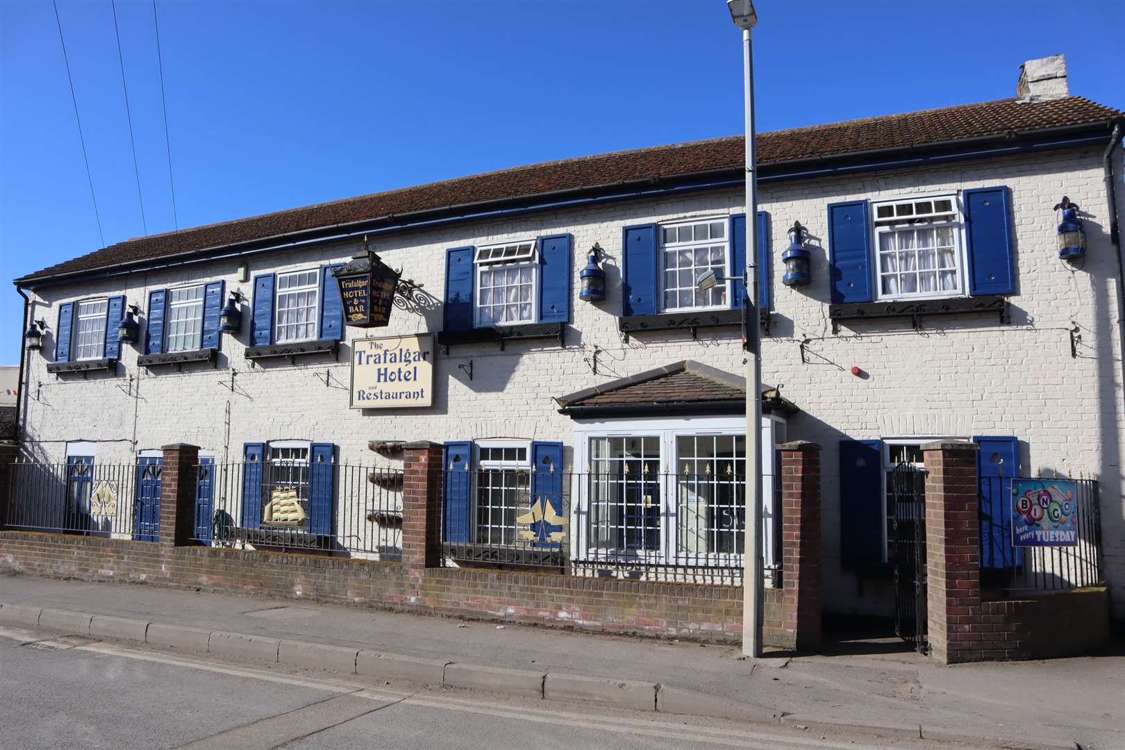 Trafalgar hotel and pub, Queenborough. Picture: John Nurden