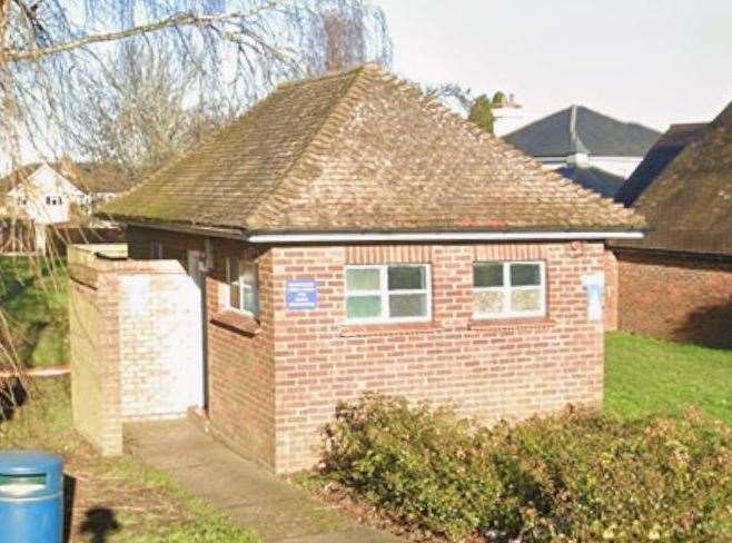 The public toilets on Pitfield Green in Meopham shut at the start of April. Picture: Google Maps