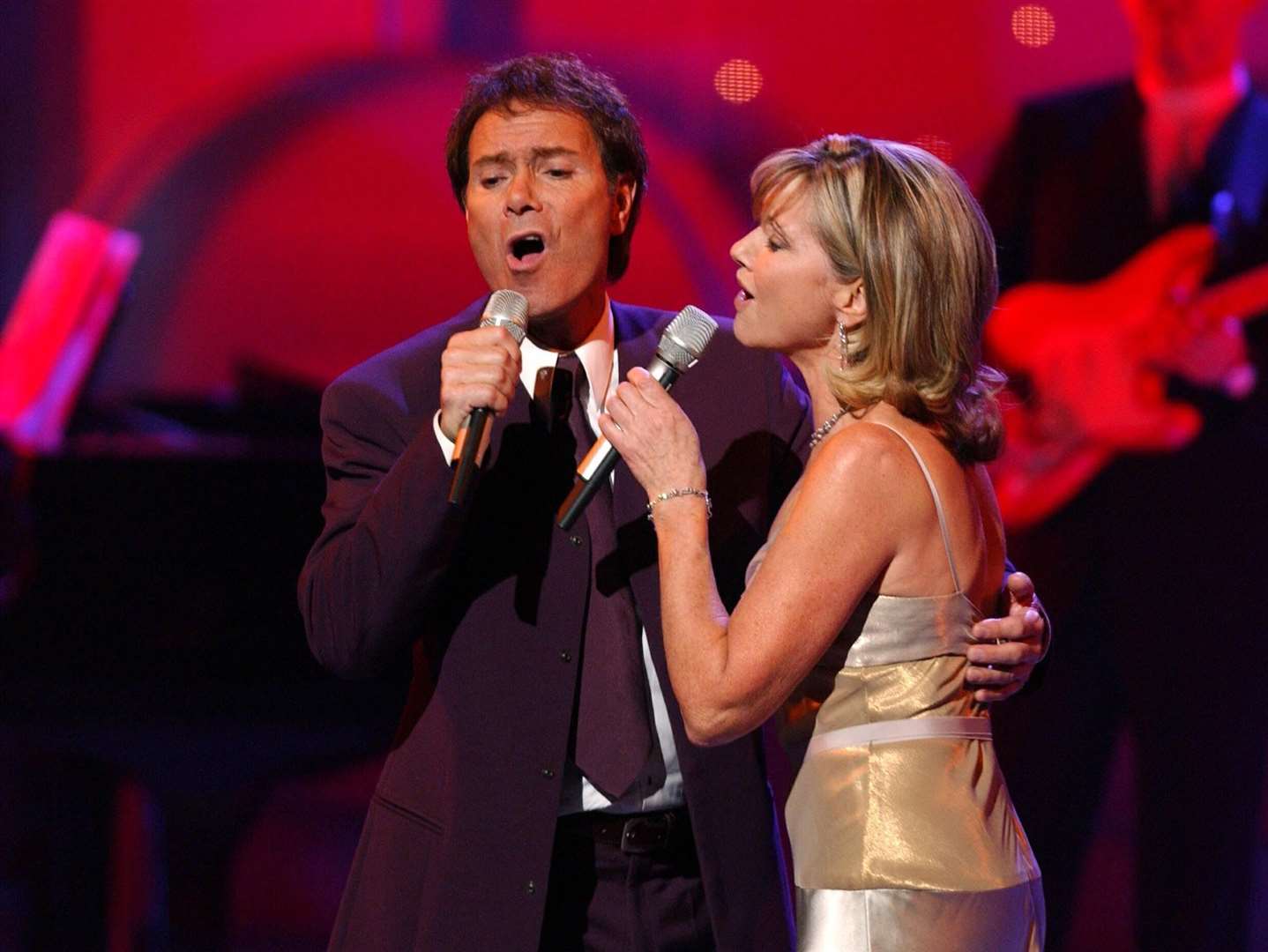 Sir Cliff Richard and Dame Olivia Newton-John (PA)