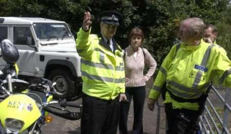 Mark on an anti-social behaviour operation in the countryside