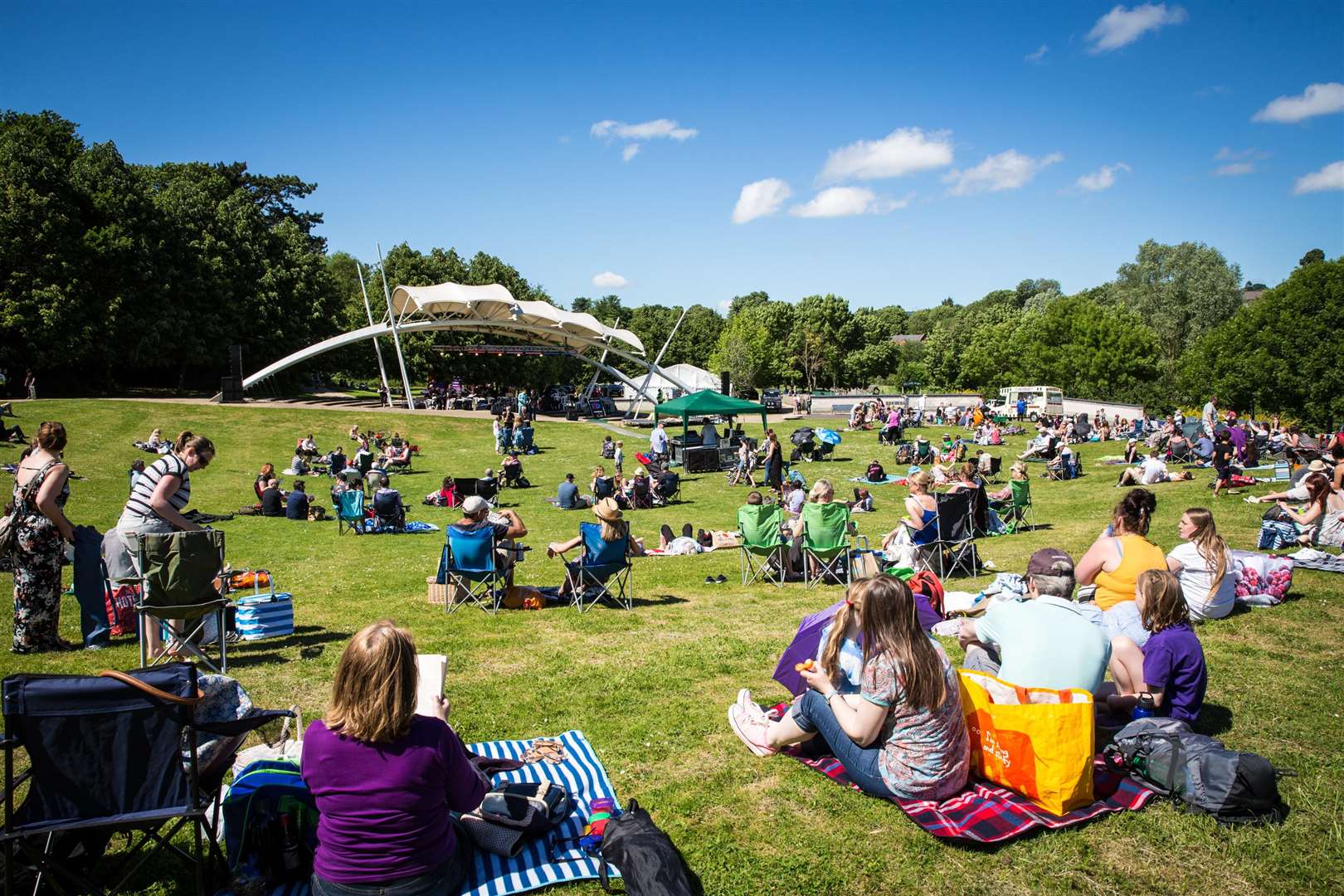 Proms in the Park at Whatman Park Picture: Matthew Walker