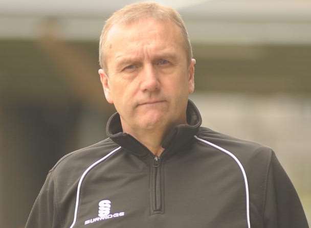 Dartford manager Tony Burman Picture: Steve Crispe