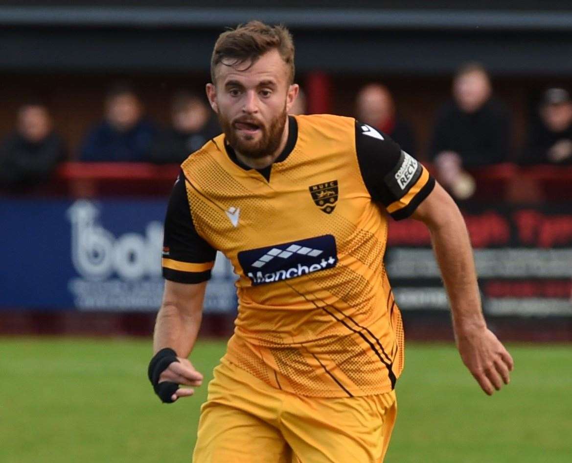 Maidstone midfielder Regan Booty. Picture: Steve Terrell