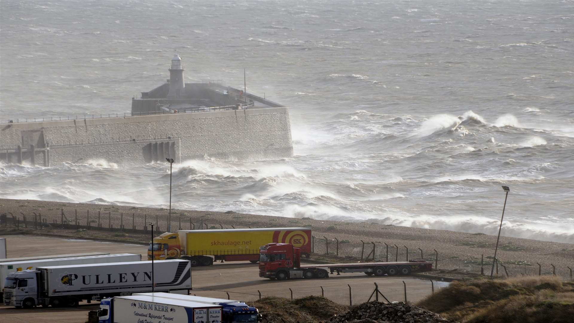 Strong gales are set to hit Kent, in particular along coastal areas. Stock image