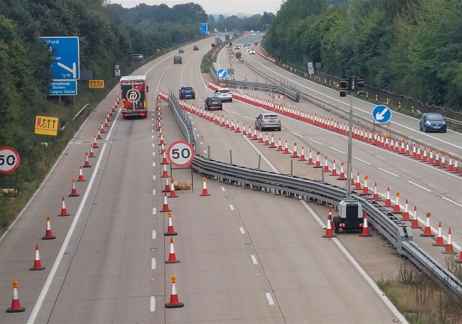 The M20 will be closed tonight so Operation Brock can be deployed