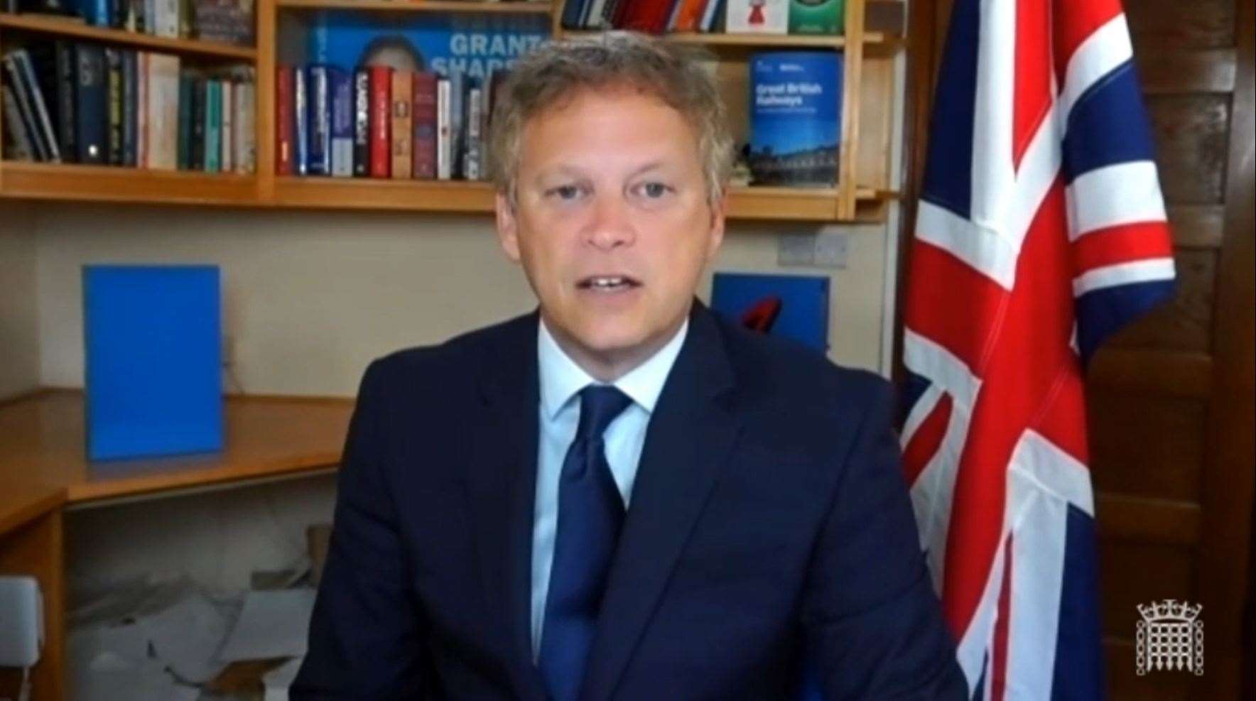 Grant Shapps (House of Commons/PA)