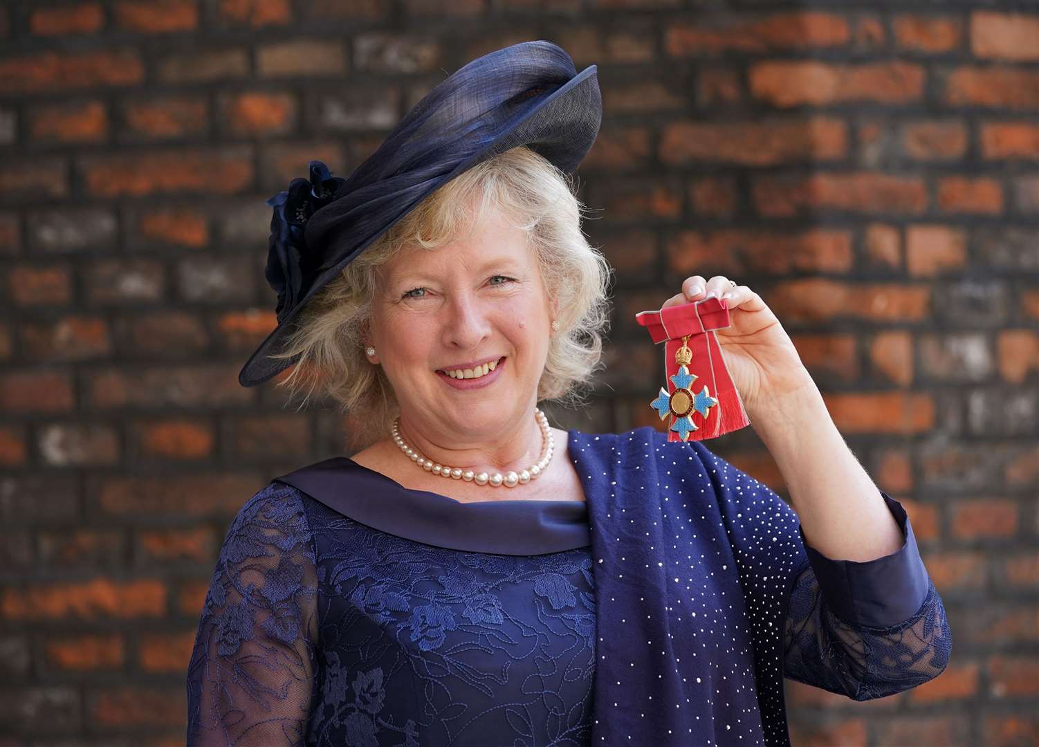 Claire Horton after being made a CBE (Yui Mok/PA)