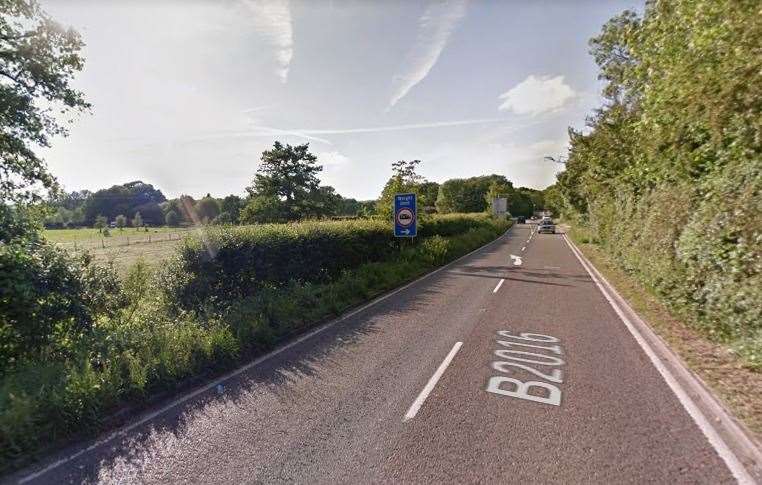 Seven Mile Lane in Mereworth. Picture: Google Street View