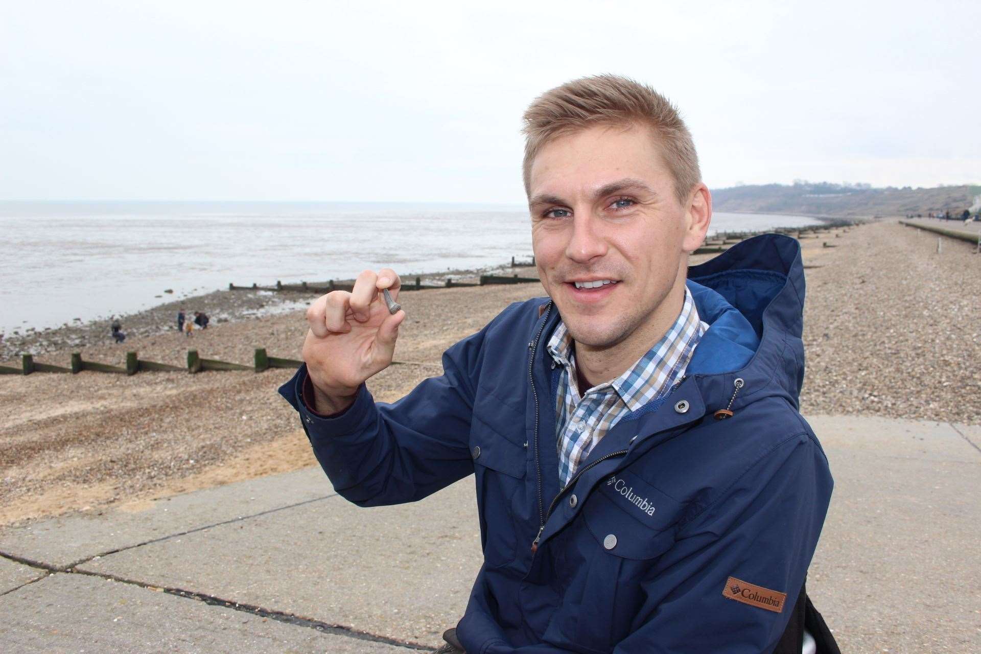 Behind The Scenes With Bbc Tv Blue Planet Presenter Steve Brown Hunting Fossils On Sheppey 