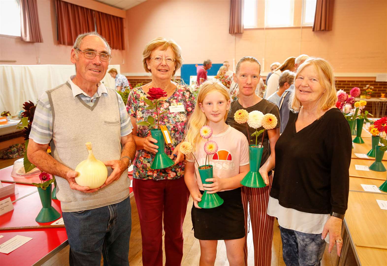 Gardeners put on a show at the Maidstone Horticultural Society flower show