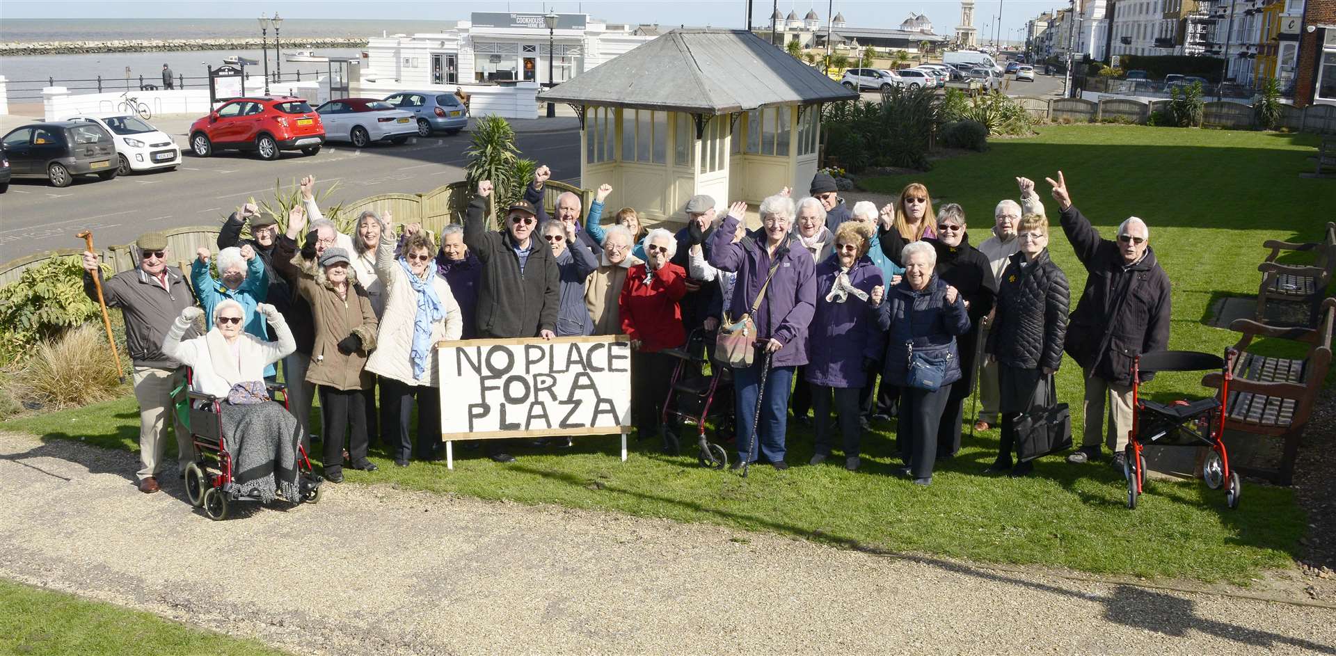 Residents of St Anne’s Court, which overlooks the stretch, fear they could be disturbed by activity on the plaza