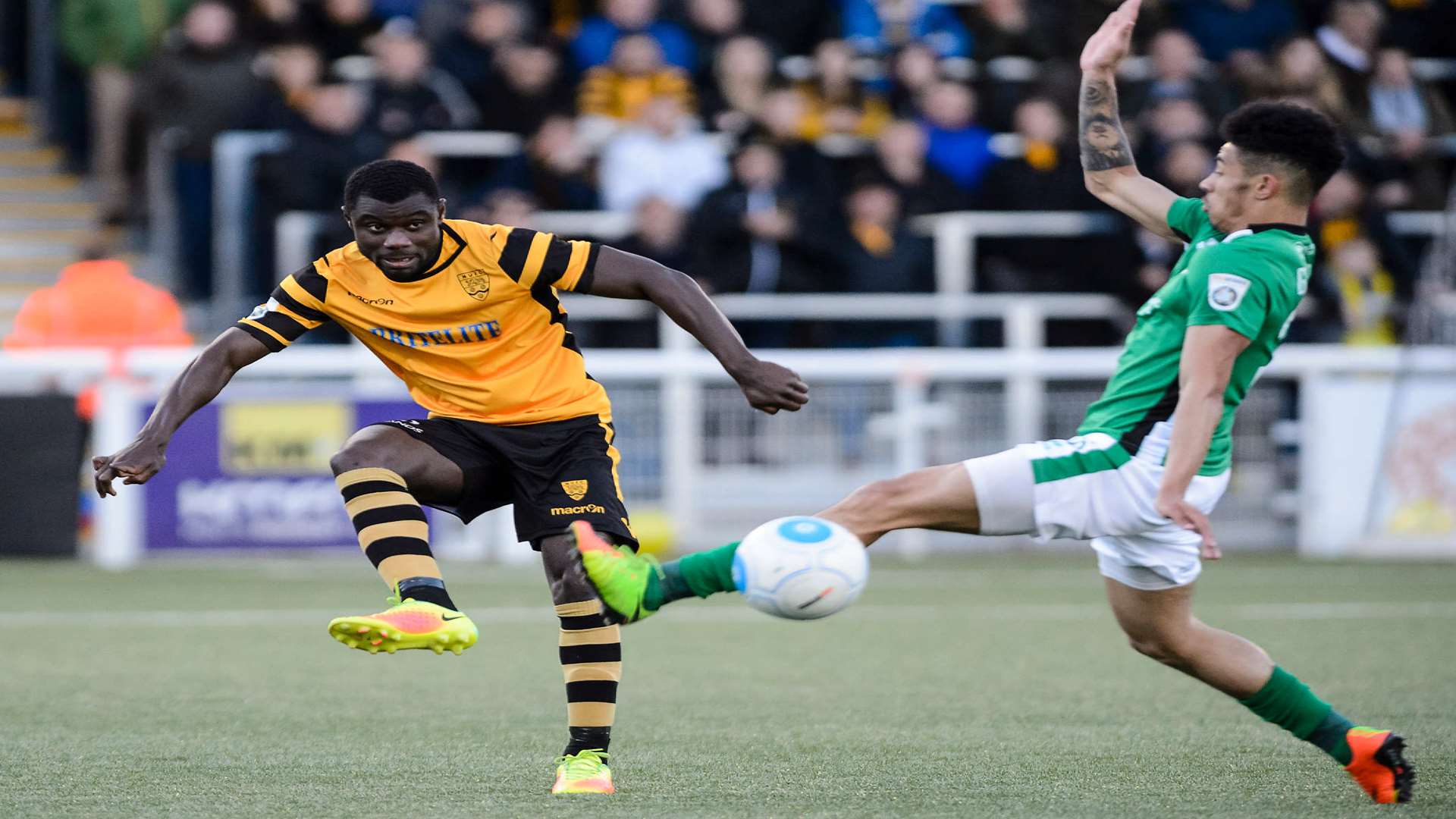 Seth Twumasi is staying at Maidstone Picture: Andy Payton