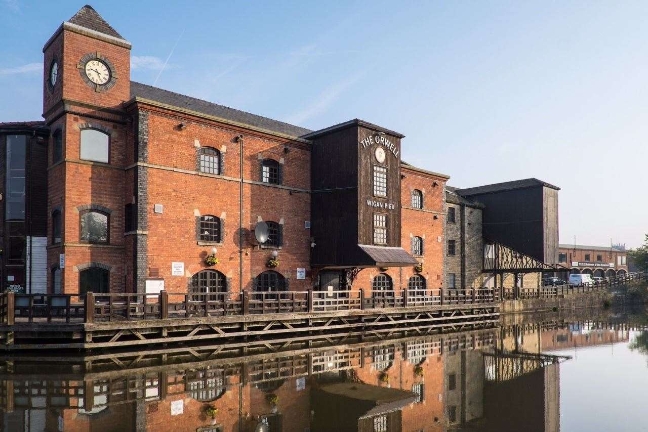 The Wigan Pier Quarter area (Wigan Council/PA)