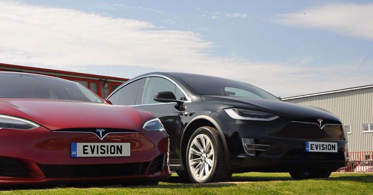 Ultra modern Teslas can be hired from EVision in Rochester