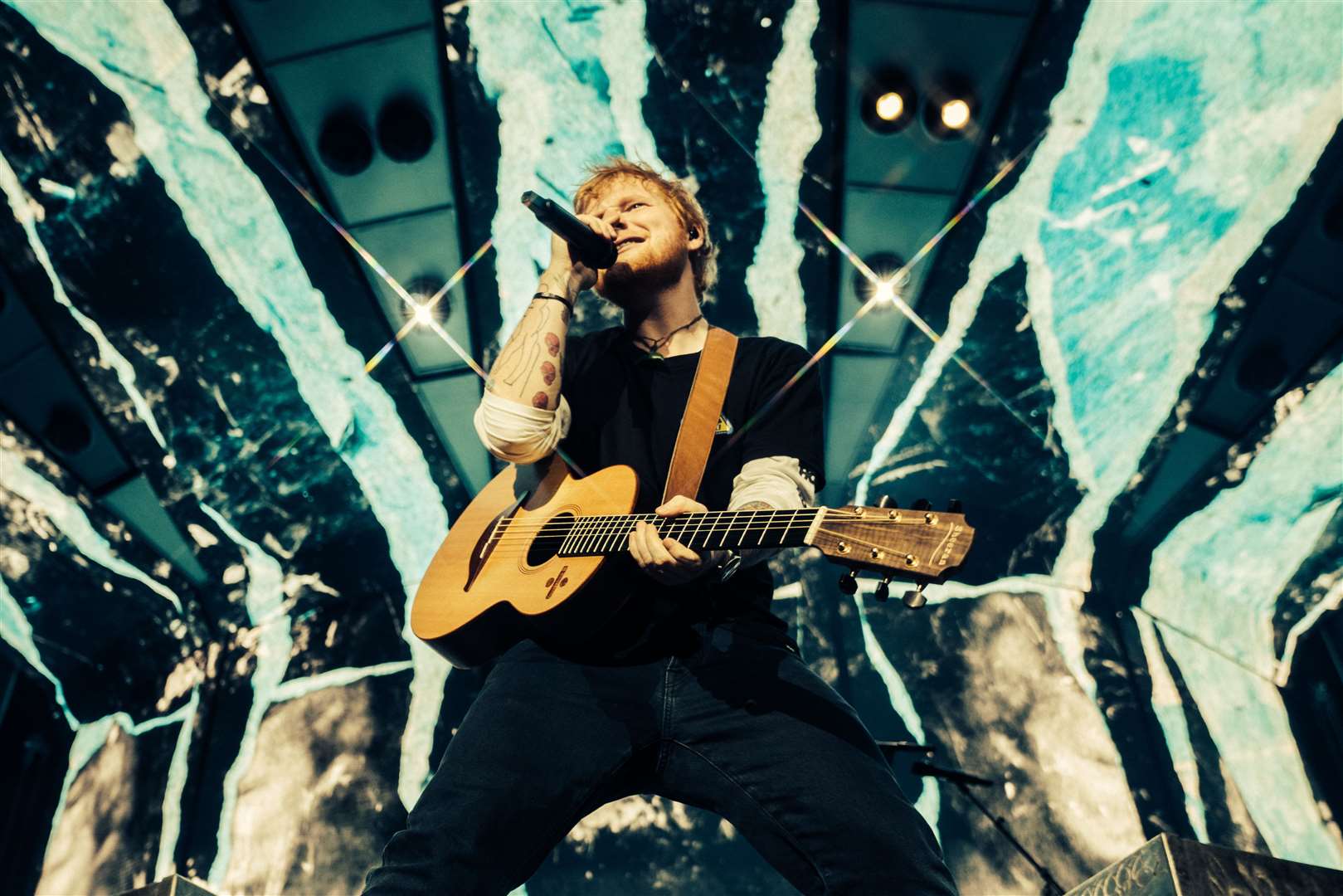 Ed Sheeran at Chantry Park. Picture Zakary Walters (20187919)