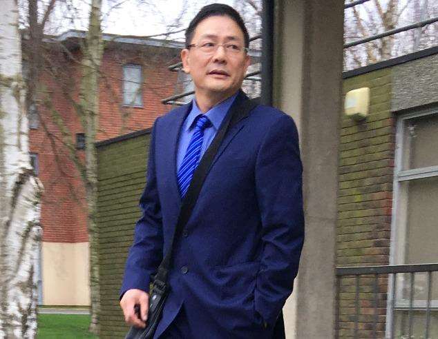 David Wen leaves Sevenoaks Magistrates' Court