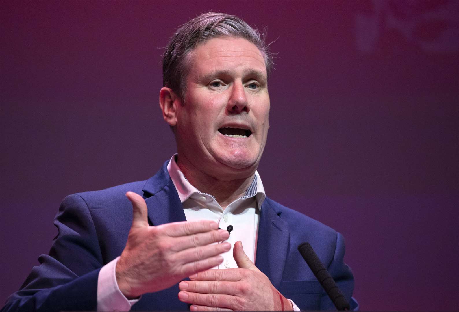 Sir Keir Starmer was elected as leader of the Labour party on Saturday (Jane Barlow/PA)