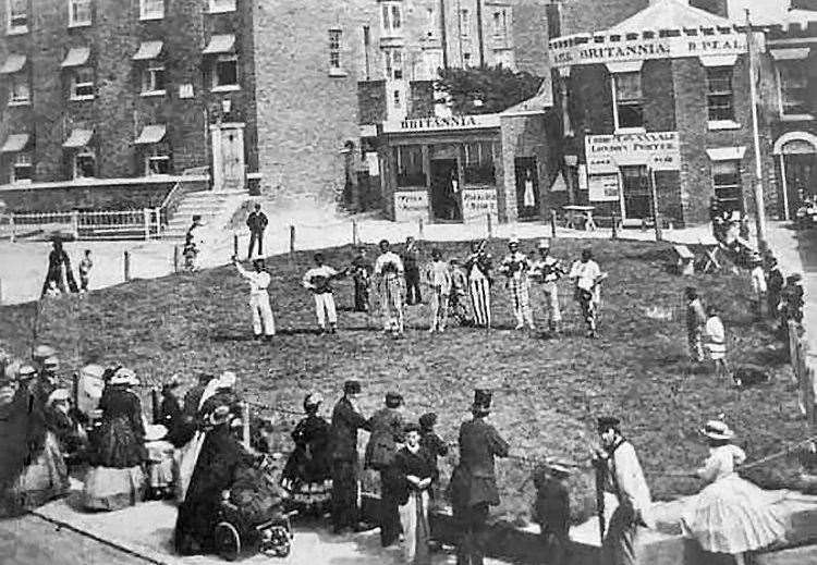 The Britannia, Margate, pictured in 1900, shows its hexagonal shape. Picture: dover-kent.com