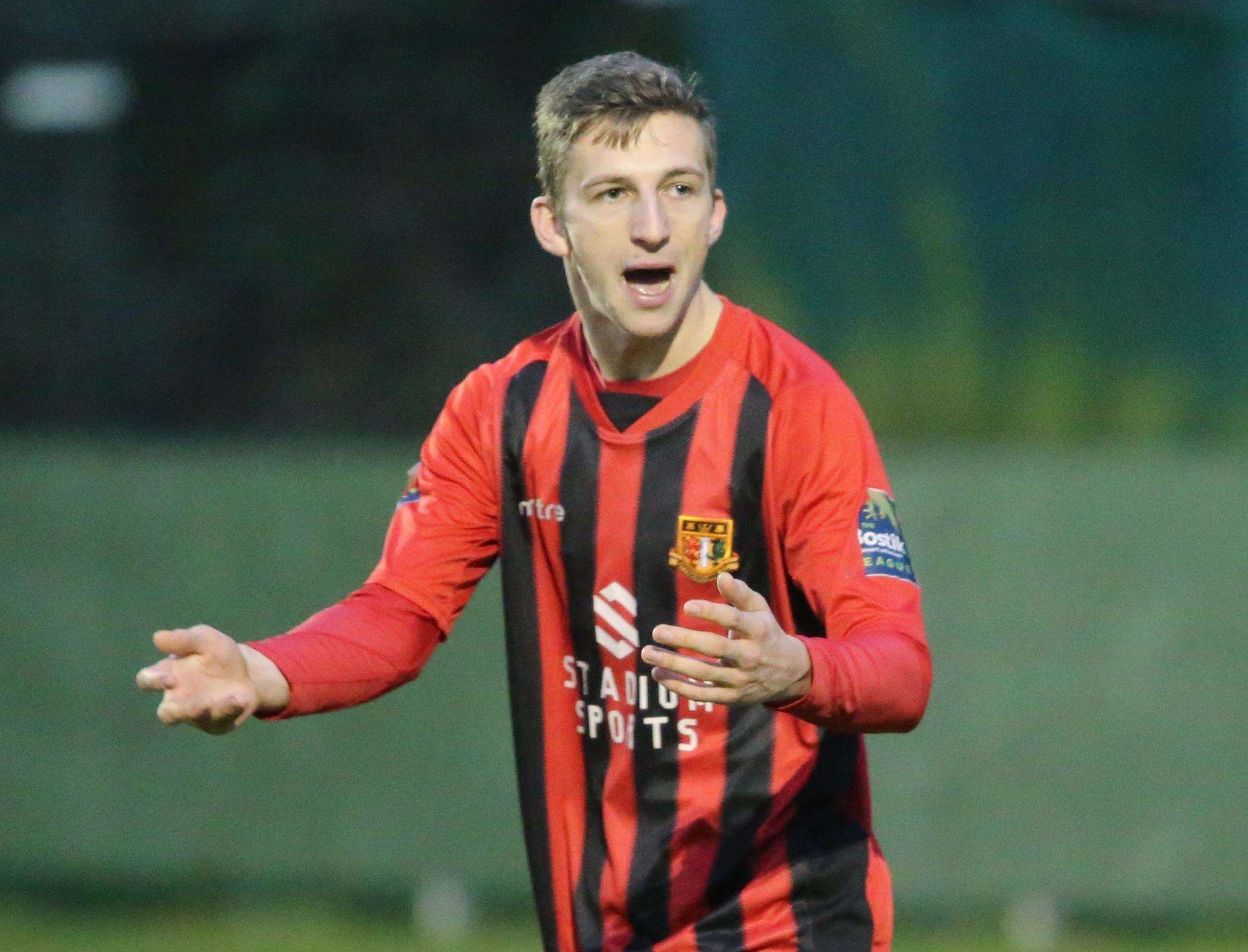 Kane Rowland scored 24 goals for Sittingbourne last season Picture: John Westhrop