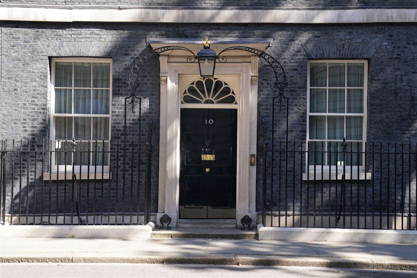 The door of 10 Downing Street, London (Dominic Lipinski/PA)