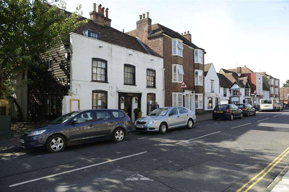 Hengist restaurant in High Street, Aylesford